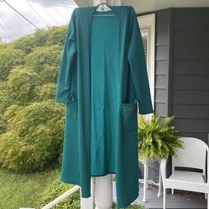 LulaRoe Duster Cardigan, Size M.